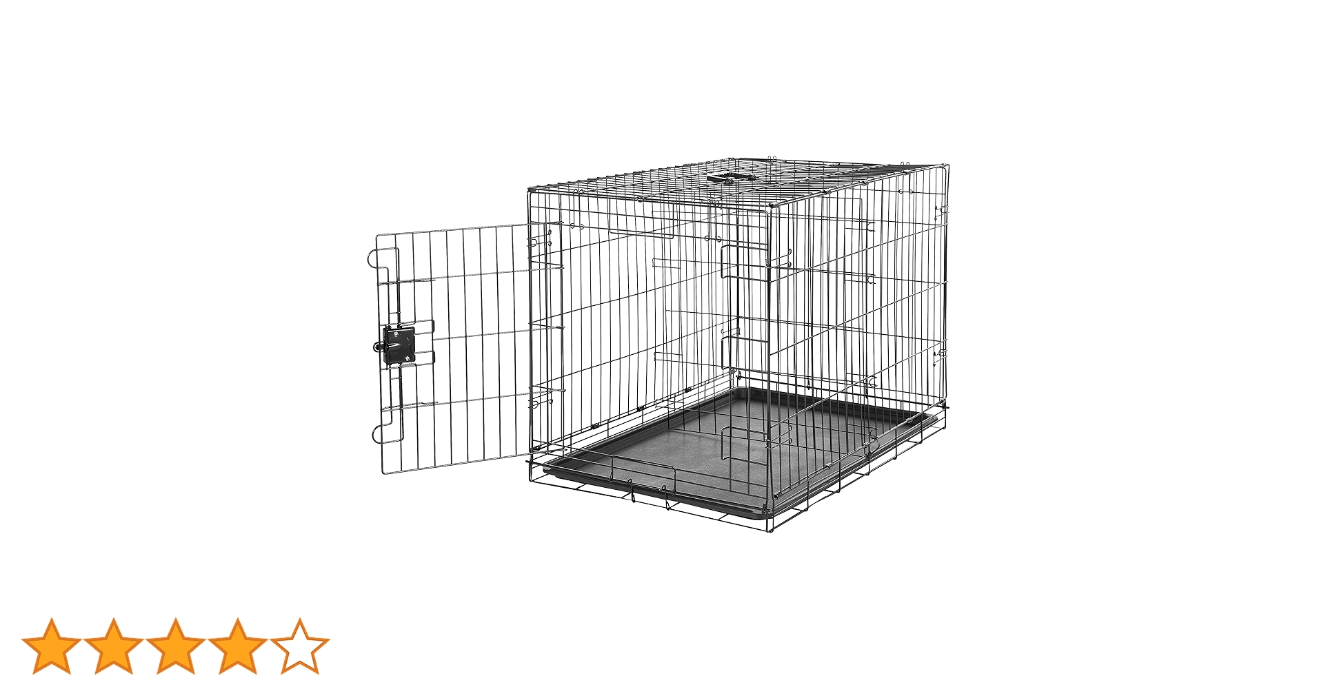 Amazonベーシック 犬ペットケージ トレー付 シングルドア 大型犬 ブラック Amazon.co.jp: Amazonベーシック 犬 ペットケージ 大型犬